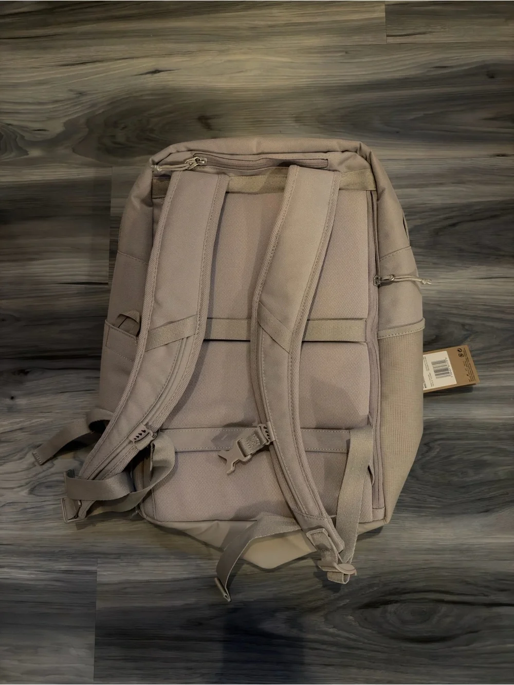 Nike Men's Backpack in Light Beige with World Athletics Oregon 26 Logo